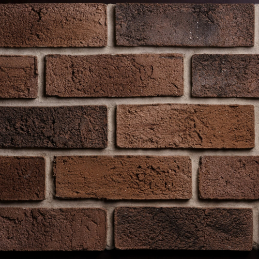 Плитка кирпич "коричневый" ECO