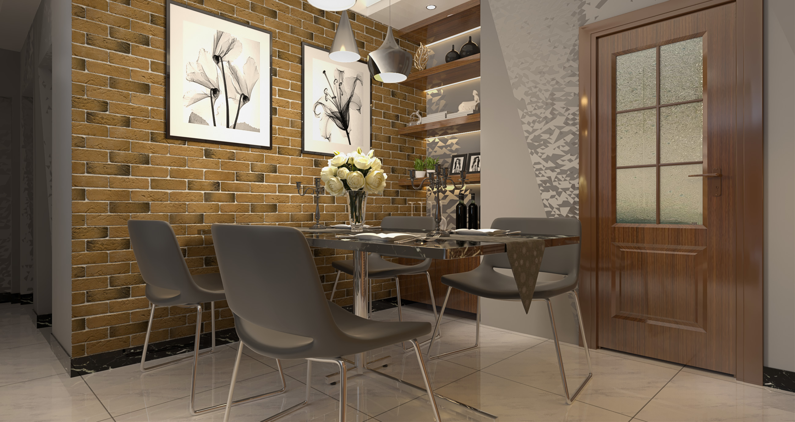 Коричневый