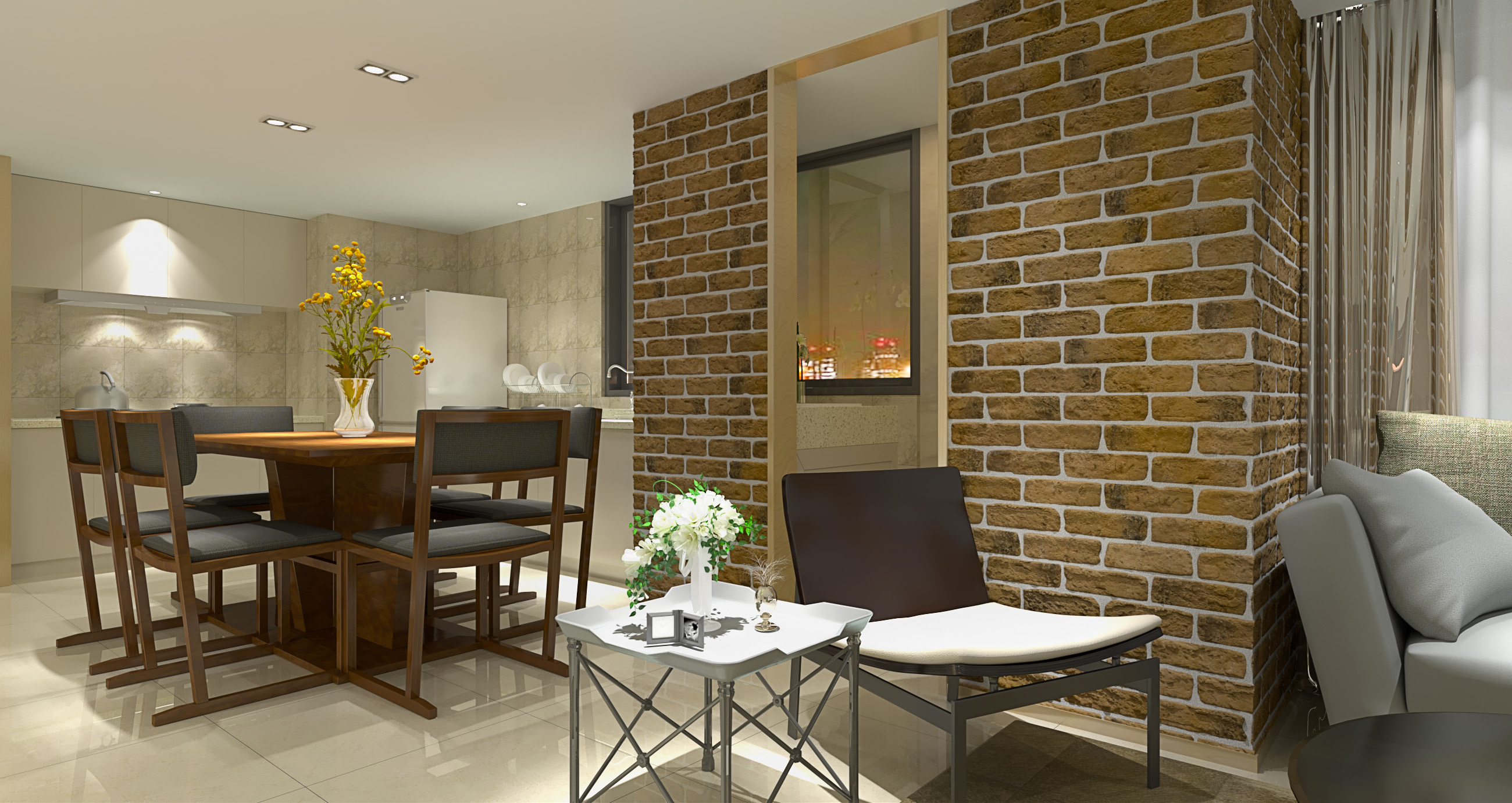 Коричневый